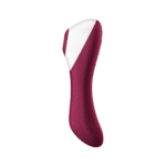 Vibratore a pressione dell’aria Satisfyer, vibratore per il punto G, Dual Crush, vibratore doppio inseribile a pressione dell’aria, rosso vino Satisfyer - immagine 2