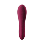 Vibratore a pressione dell’aria Satisfyer, vibratore per il punto G, Dual Crush, vibratore doppio inseribile a pressione dell’aria, rosso vino Satisfyer - immagine 4