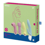 Vibratore a pressione d’aria Satisfyer – Vibratore per il punto G – Marvelous Four - Vibratore con diversi accessori Satisfyer