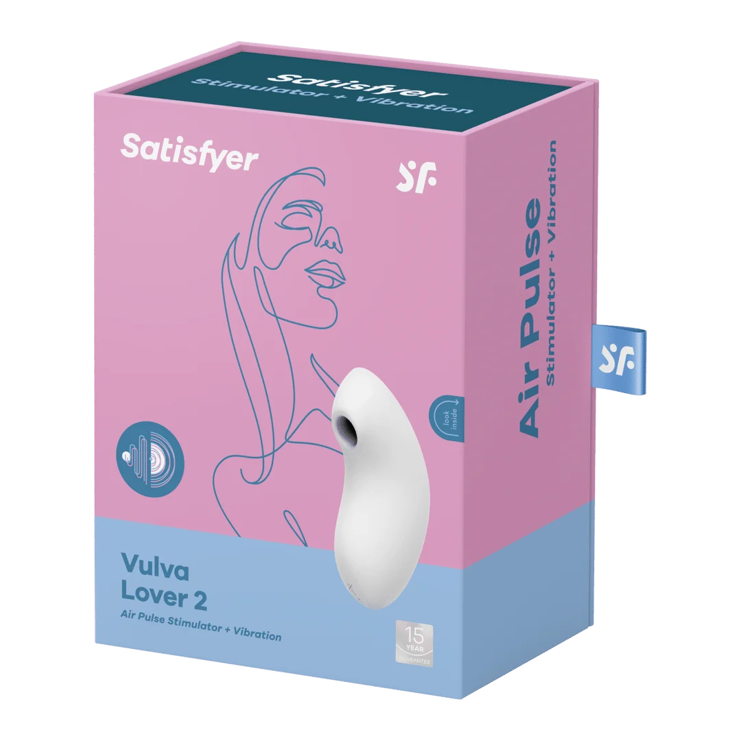 Vibratore a pressione d’aria Satisfyer con 2 motori – Vulva Lover 2 - immagine 1