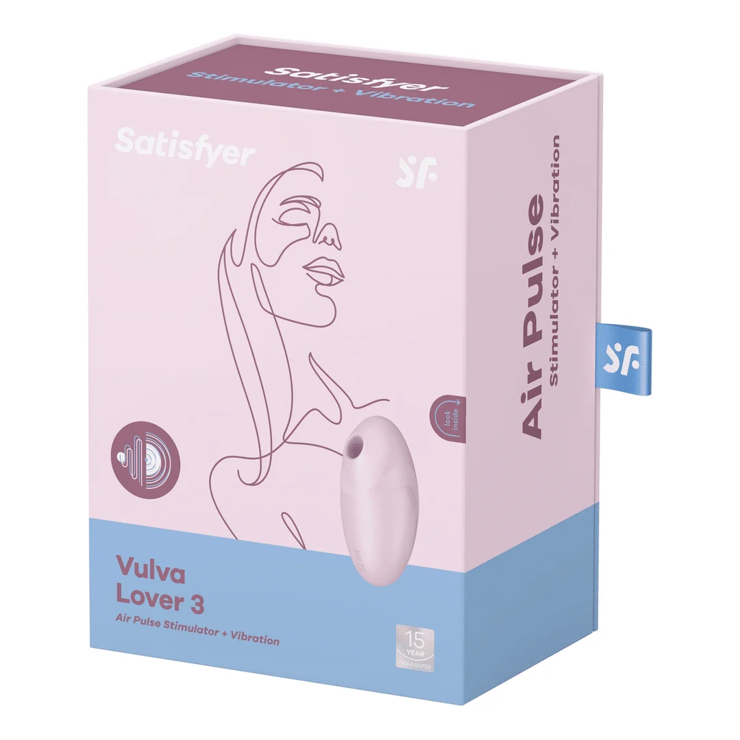 Satisfyer vibratore a pressione d’aria – Vibratore doppio – Vulva Lover 3 - Vibratore a doppia pulsazione d’aria Satisfyer - immagine 6