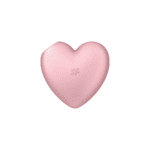 Satisfyer vibratore a pressione d’aria – Stimolatore clitorideo – Cutie Heart - Air Pulse Stimulator e vibrazione - Satisfyer color crema - immagine 6