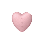 Satisfyer vibratore a pressione d’aria – Stimolatore clitorideo – Cutie Heart - Air Pulse Stimulator e vibrazione - Satisfyer color crema - immagine 4
