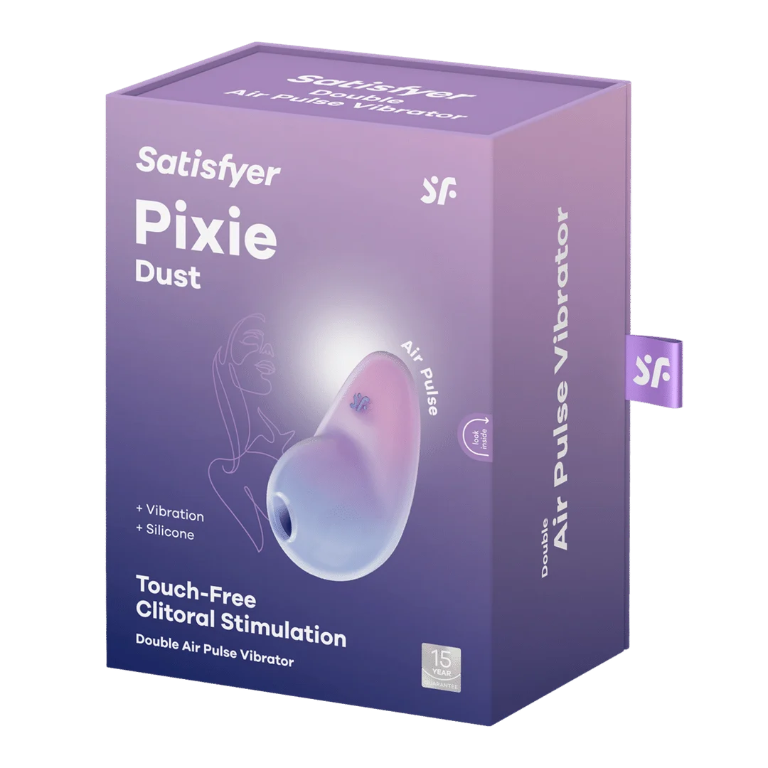 Vibratore Satisfyer a pressione d’aria – Stimolatore clitorideo – Pixie Dust - Stimolatore clitorideo - Menta/ Satisfyer - immagine 7