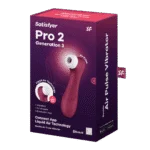 Satisfyer Pro 2 Generation 3 con Liquid Air e app Connect nero