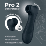 Satisfyer Pro 2 Generation 3 con Liquid Air e app Connect nero - immagine 12