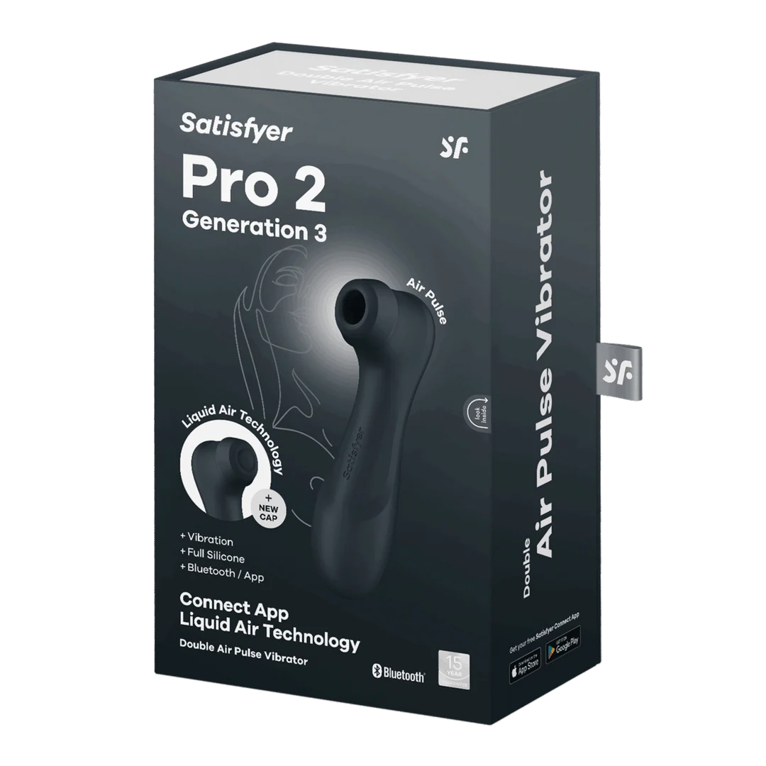 Satisfyer Pro 2 Generation 3 con Liquid Air e app Connect nero - immagine 7