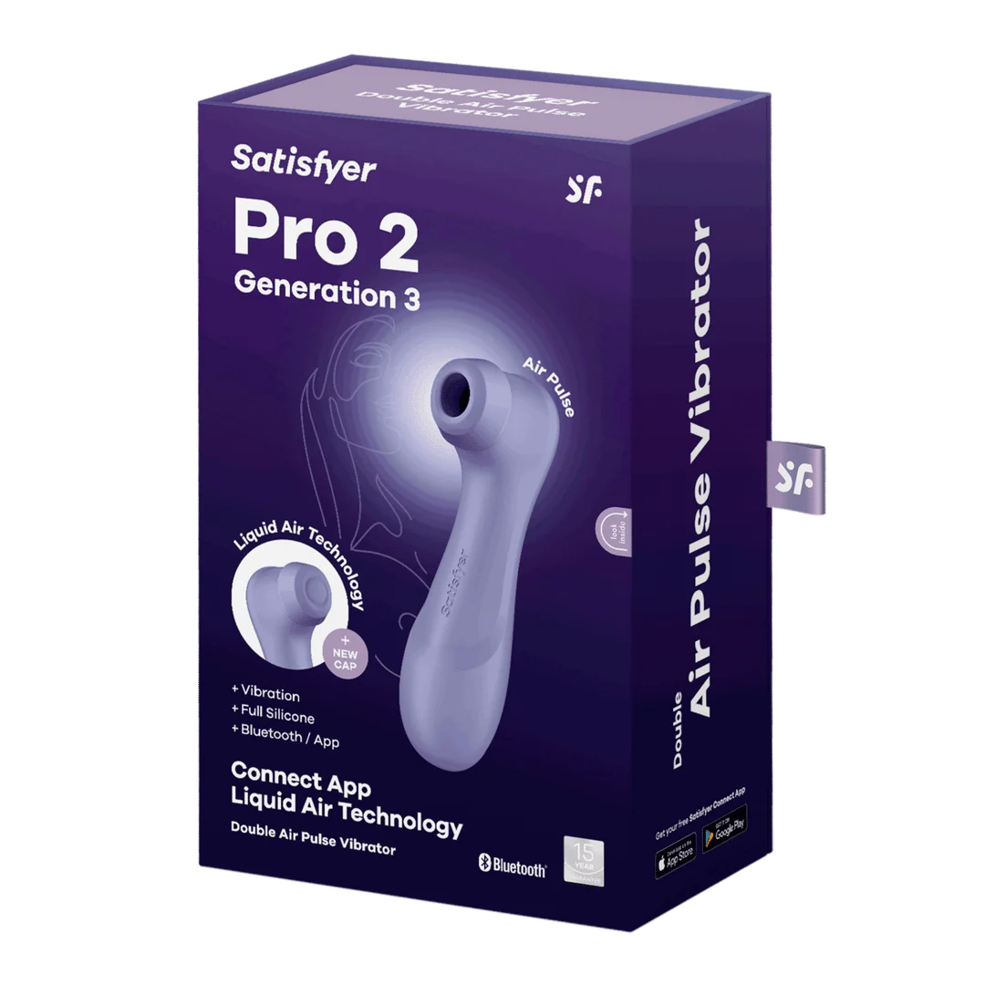 Satisfyer Pro 2 Generation 3 con Liquid Air e app Connect nero - immagine 13