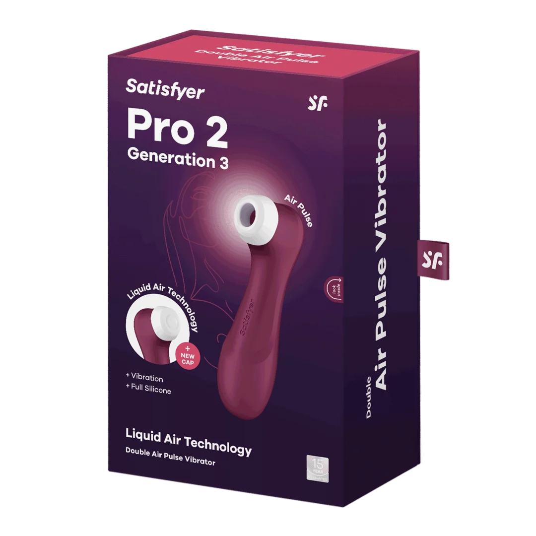 Satisfyer Pro 2 Generation 3 Liquid Air nero