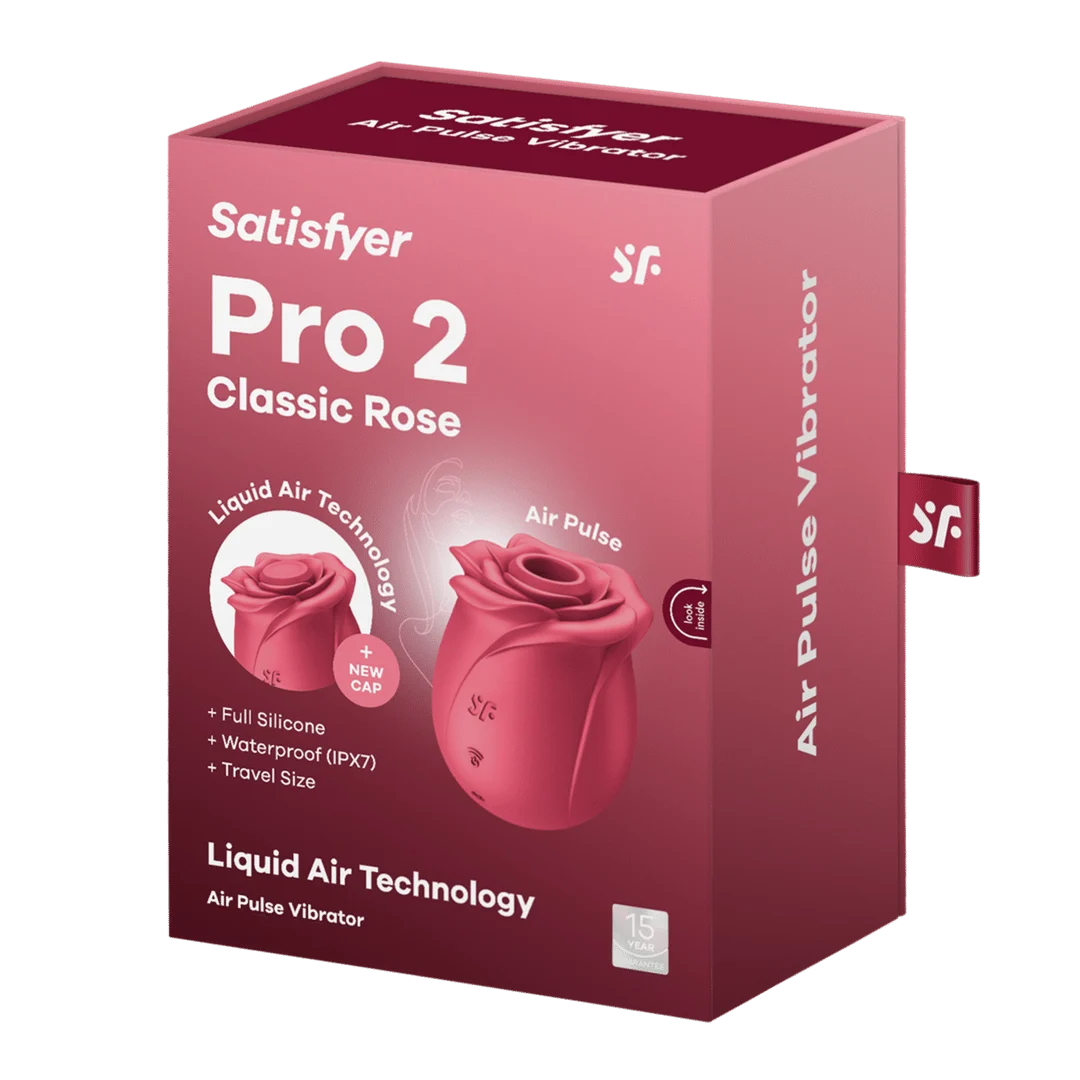 Satisfyer Pro 2 Classic Blossom rosso - immagine 1