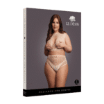 Completo lingerie con dettagli in rete e apertura a goccia per valorizzare le curve - LIN
