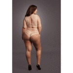 Completo lingerie con dettagli in rete e apertura a goccia per valorizzare le curve - LIN - immagine 5