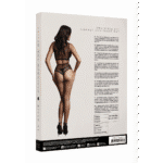Completo lingerie con dettagli in rete e apertura a goccia per valorizzare le curve - LIN - immagine 32