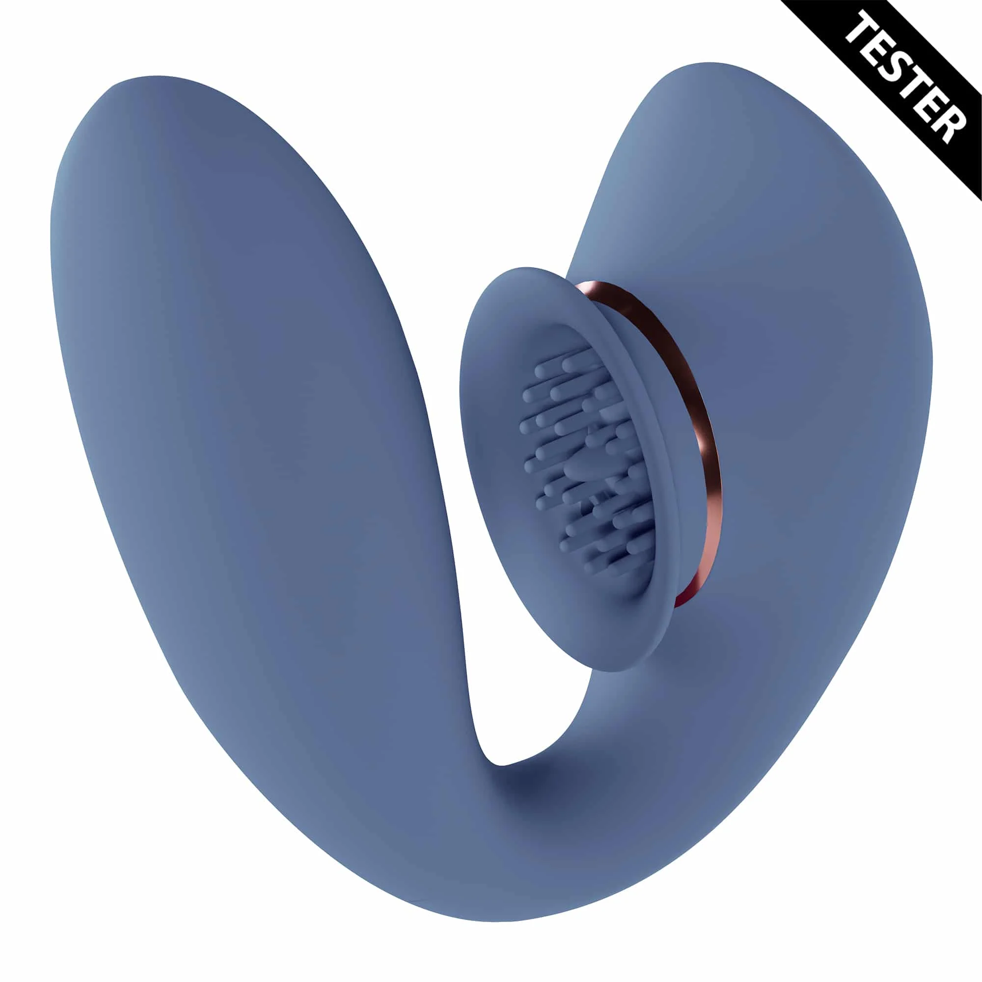 Vibratore per il clitoride con funzione di suzione – Tester (naam) Innovation by Shots - immagine 3