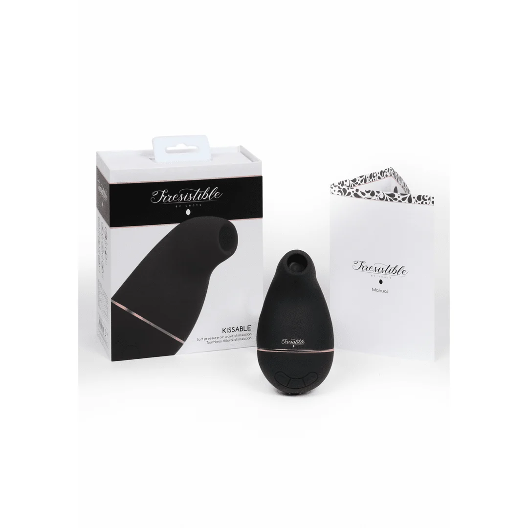 Vibratore per il clitoride con tecnologia Touchless Airwave – tester Irresistible by Shots - immagine 9