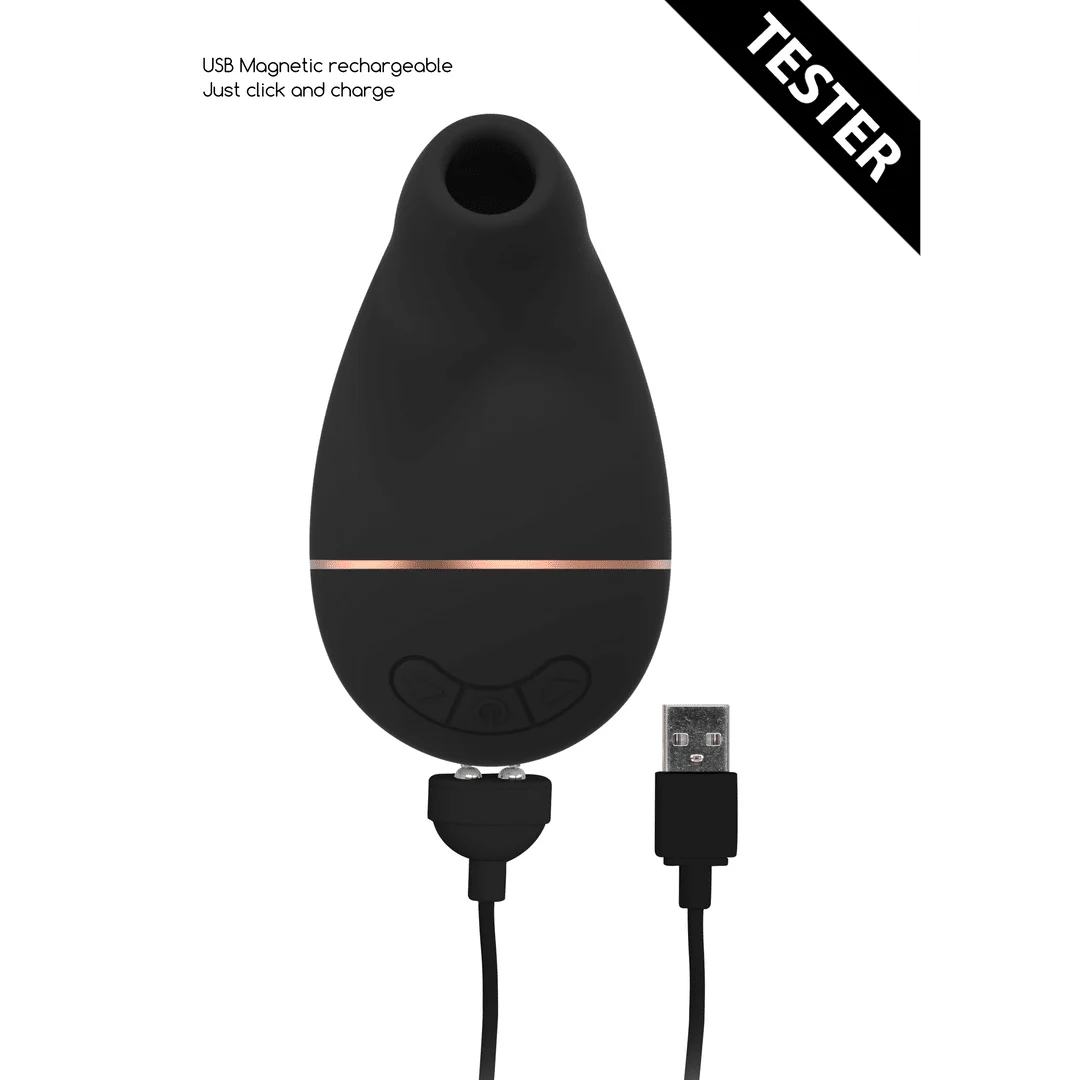 Vibratore per il clitoride con tecnologia Touchless Airwave – tester Irresistible by Shots - immagine 4