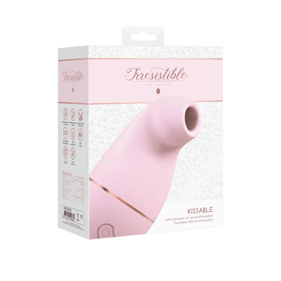 Vibratore per il clitoride con tecnologia Touchless Airwave – tester Irresistible by Shots - immagine 13