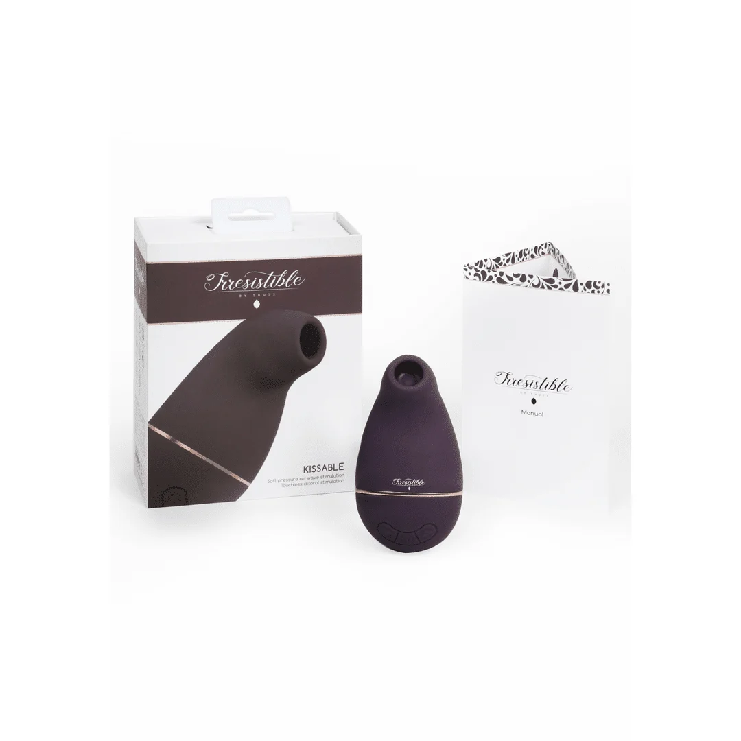 Vibratore per il clitoride con tecnologia Touchless Airwave – tester Irresistible by Shots - immagine 21