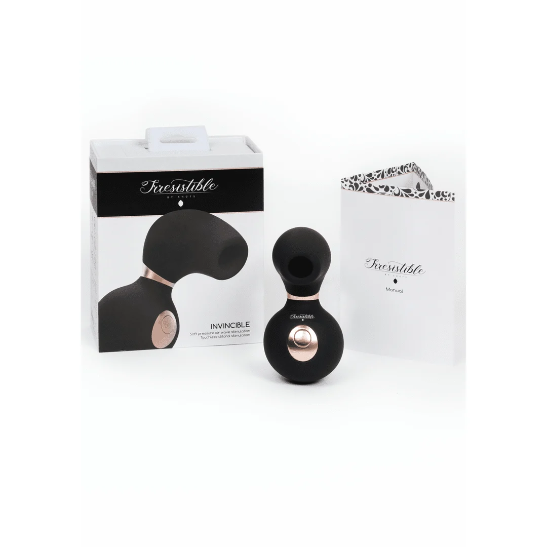 Vibratore a pressione d’aria | Stimolatore clitorideo | Invincibile: vibratore Air Pulse Irresistible by Shots - immagine 3