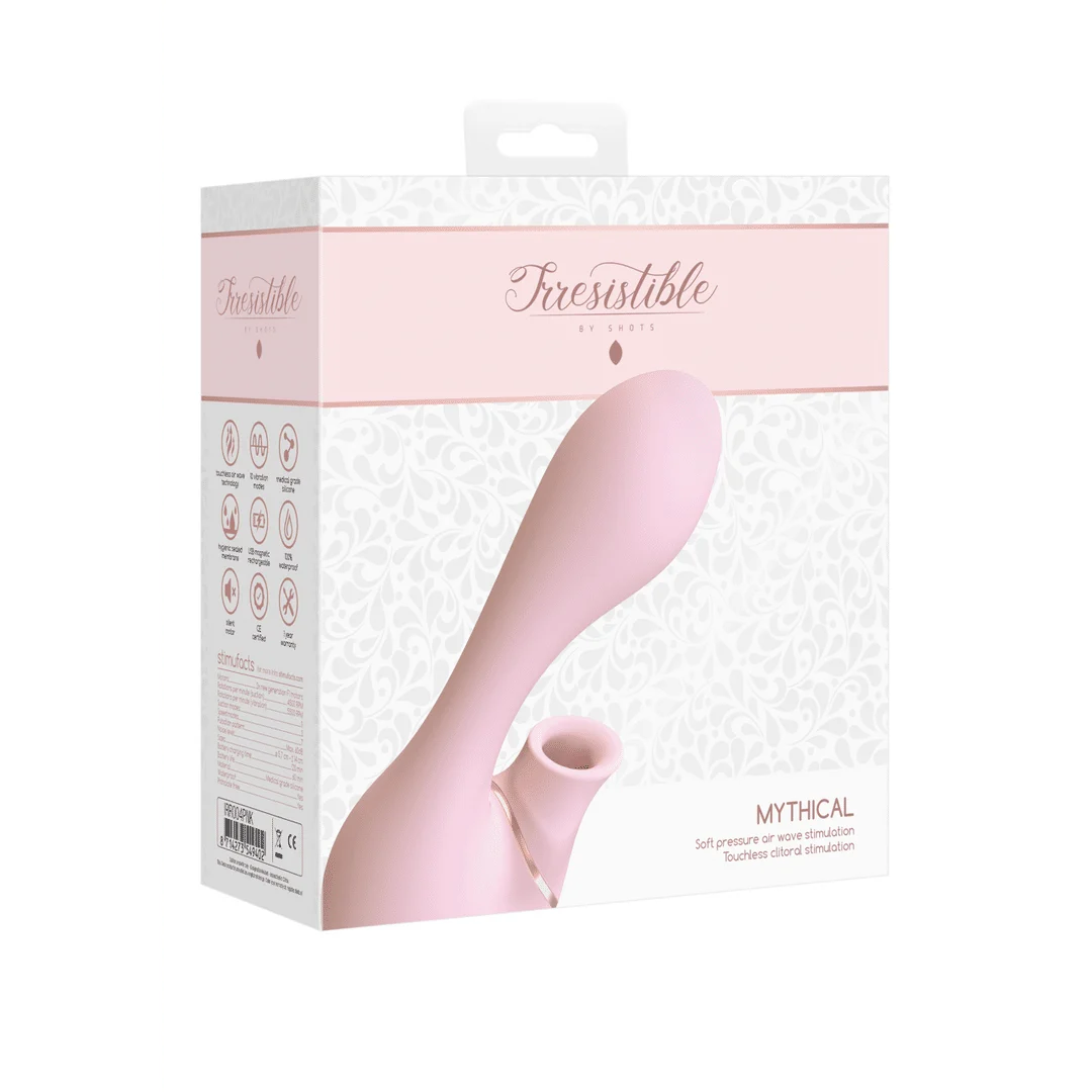 Vibratore ad aria pulsante – Vibratore per il punto G – Mythical - Air Pulse Vibrator Irresistible by Shots - immagine 7