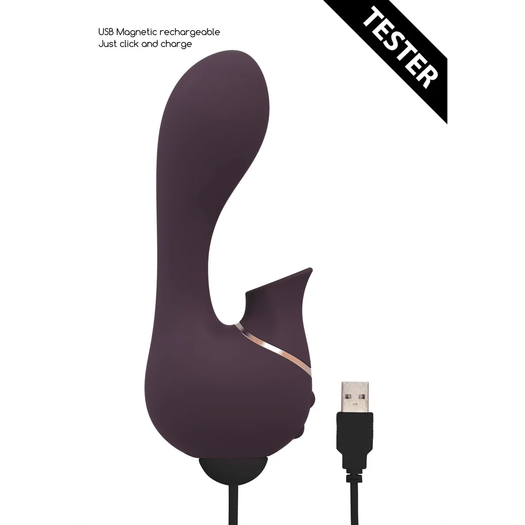 Vibratore ad aria pulsante – Vibratore per il punto G – Mythical - Air Pulse Vibrator Irresistible by Shots - immagine 22