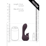 Vibratore ad aria pulsante – Vibratore per il punto G – Mythical - Air Pulse Vibrator Irresistible by Shots - immagine 24