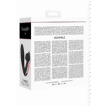 Vibratore per il punto G con 10 modalità di vibrazione – Tester nero Irresistible by Shots - immagine 7