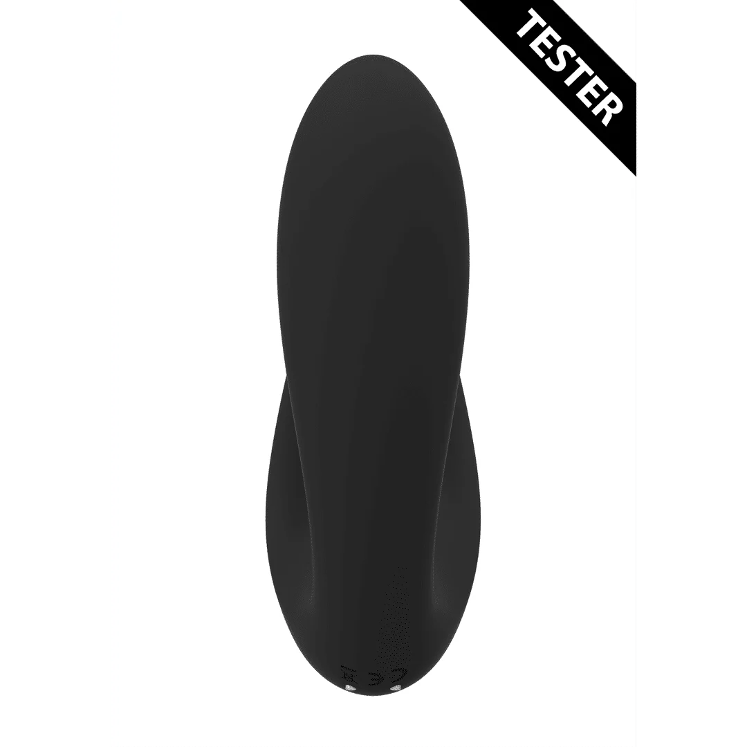 Vibratore per il punto G con 10 modalità di vibrazione – Tester nero Irresistible by Shots - immagine 2
