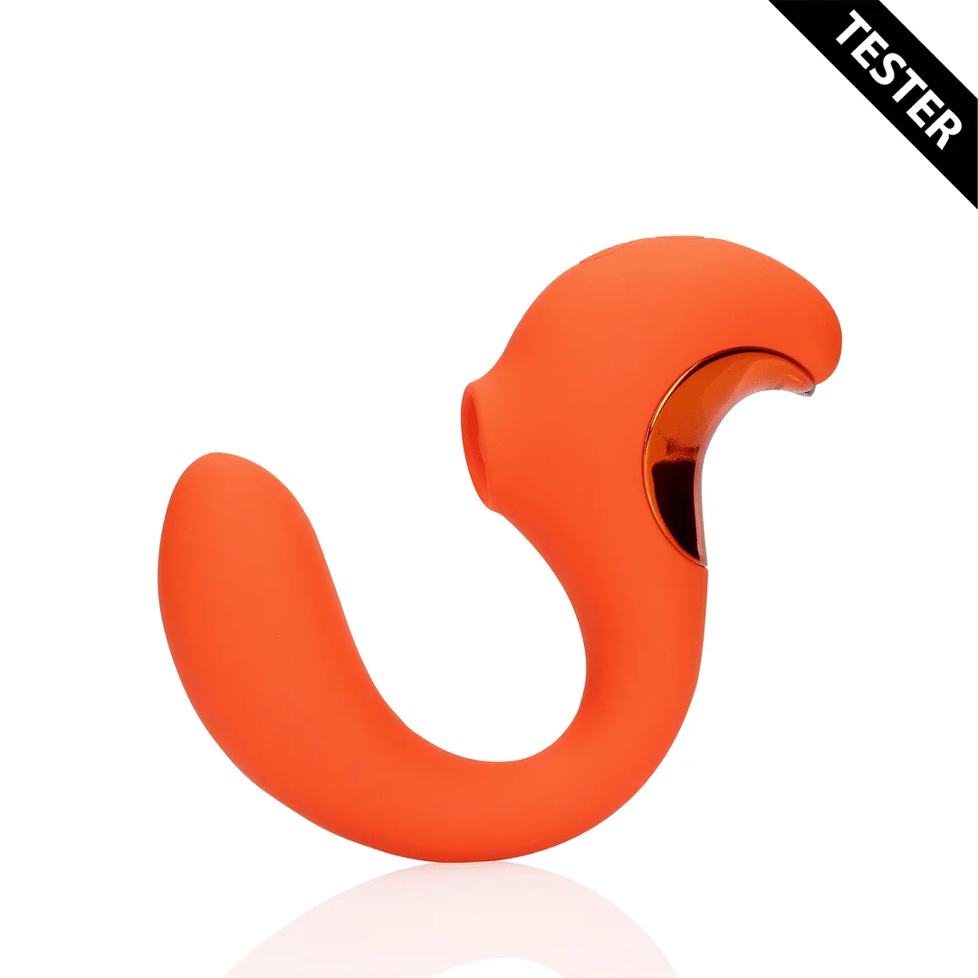 Vibratore per il punto G con onde pulsate per il clitoride, Tester Loveline by Shots - immagine 2