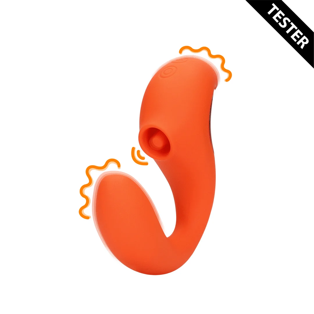 Vibratore per il punto G con onde pulsate per il clitoride, Tester Loveline by Shots - immagine 6