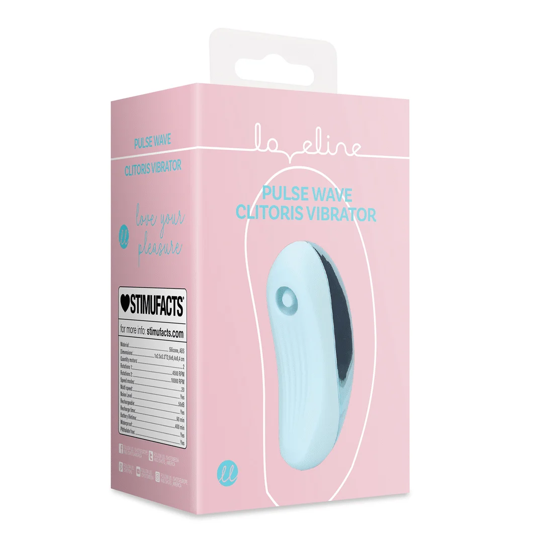 Vibratore a pressione d’aria – Stimolatore clitorideo – Vibratore clitorideo Pulse Wave - Arctic Loveline by Shots