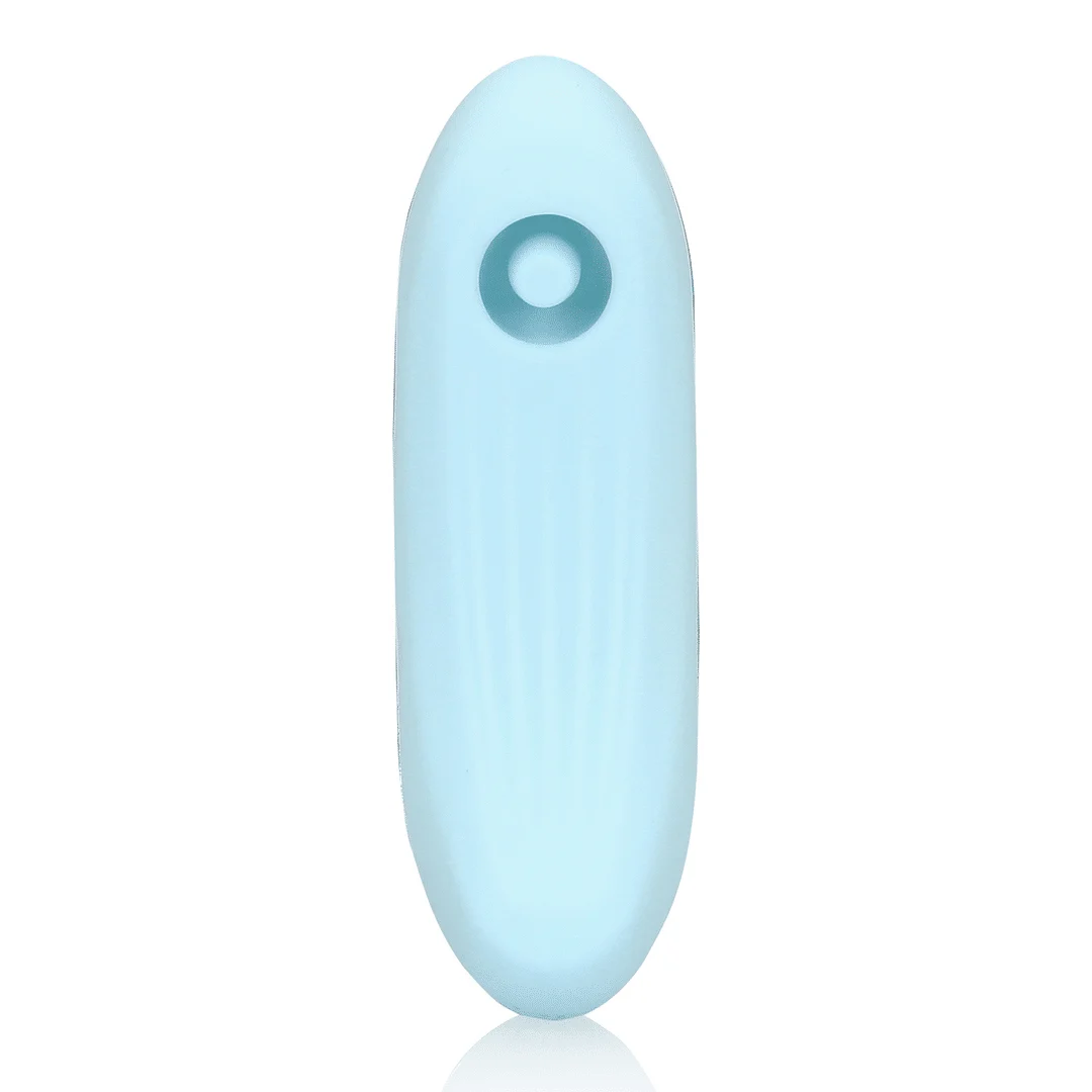 Vibratore per il clitoride con stimolazione a onde di pressione – Arctic Blue Loveline by Shots - immagine 9