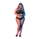 Set a fascia Magic Silk con spalline allacciate al collo - immagine 6
