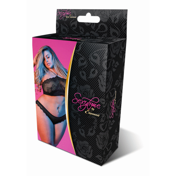 Set a fascia Magic Silk con spalline allacciate al collo