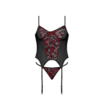Set di giarrettiere in pizzo dal look romantico per silhouette curvy – Exposed - immagine 4
