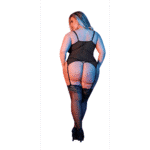 Set di giarrettiere in pizzo dal look romantico per silhouette curvy – Exposed - immagine 3