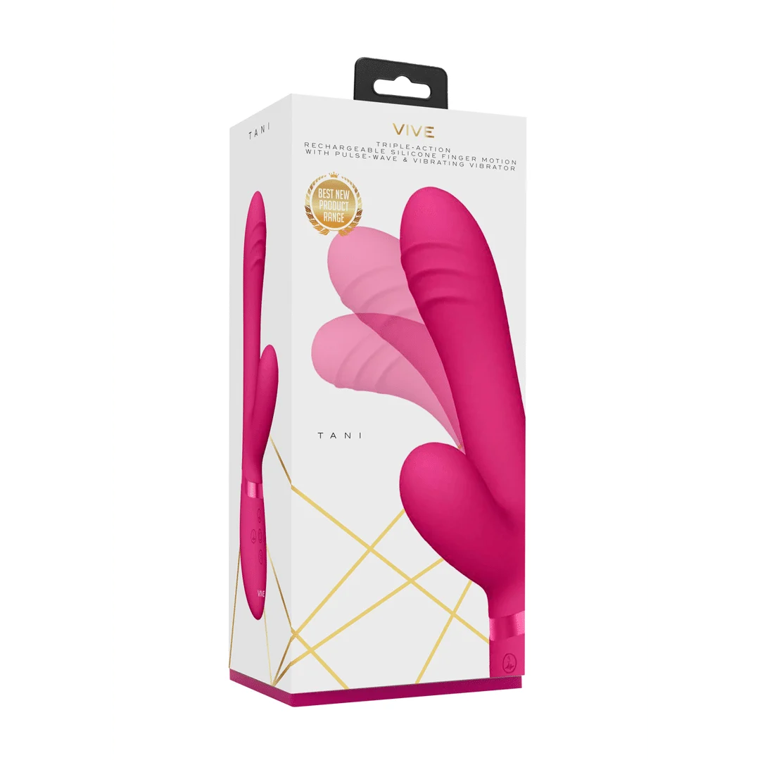 Vibratore per il punto G con funzione di movimento a dita – Tester VIVE by Shots - immagine 1