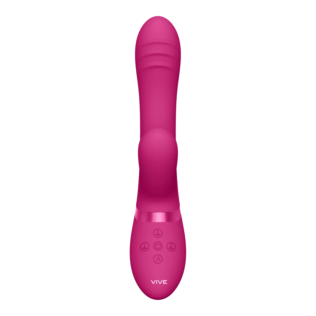 Vibratore per il punto G con funzione di movimento a dita – Tester VIVE by Shots - immagine 2