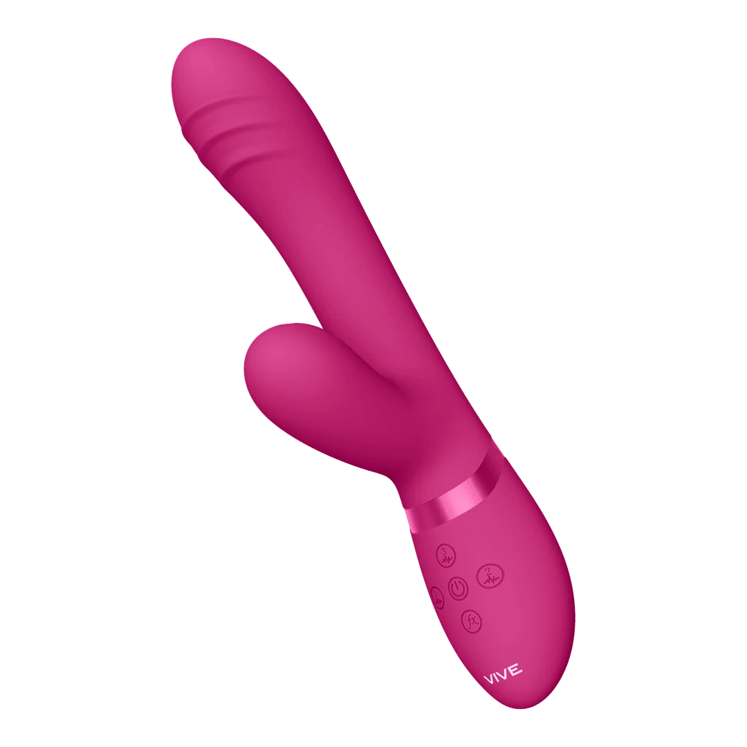 Vibratore per il punto G con funzione di movimento a dita – Tester VIVE by Shots - immagine 3