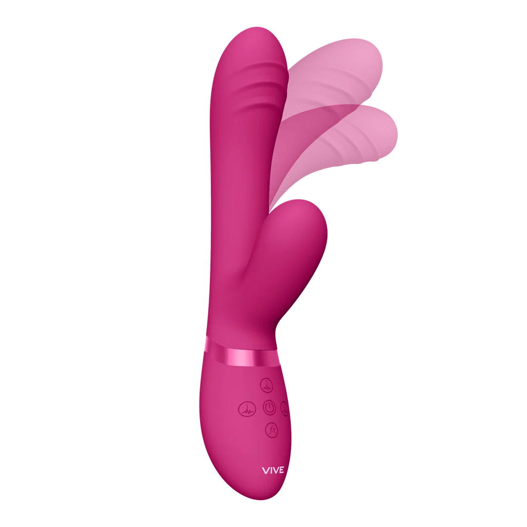 Vibratore per il punto G con funzione di movimento a dita – Tester VIVE by Shots - immagine 6