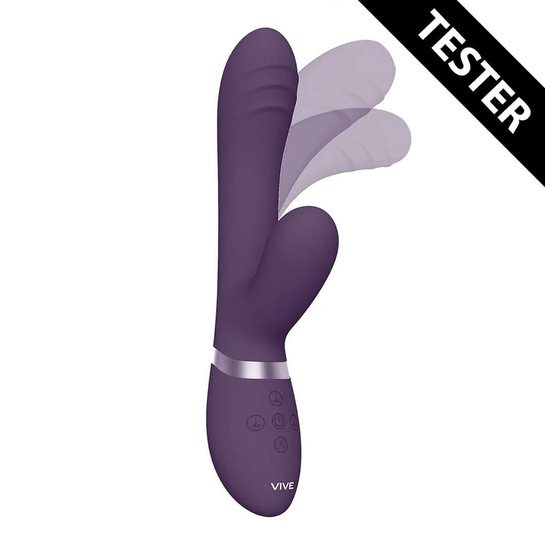 Vibratore per il punto G con funzione di movimento a dita – Tester VIVE by Shots - immagine 13