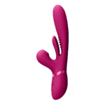 Vibratore a pressione d’aria – Vibratore per il punto G – Kura - Vibratore per il punto G con spinta, lingua oscillante e stimolatore Pulse Wave VIVE by Shots - immagine 4