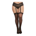 Calze con reggicalze Dreamgirl - immagine 2