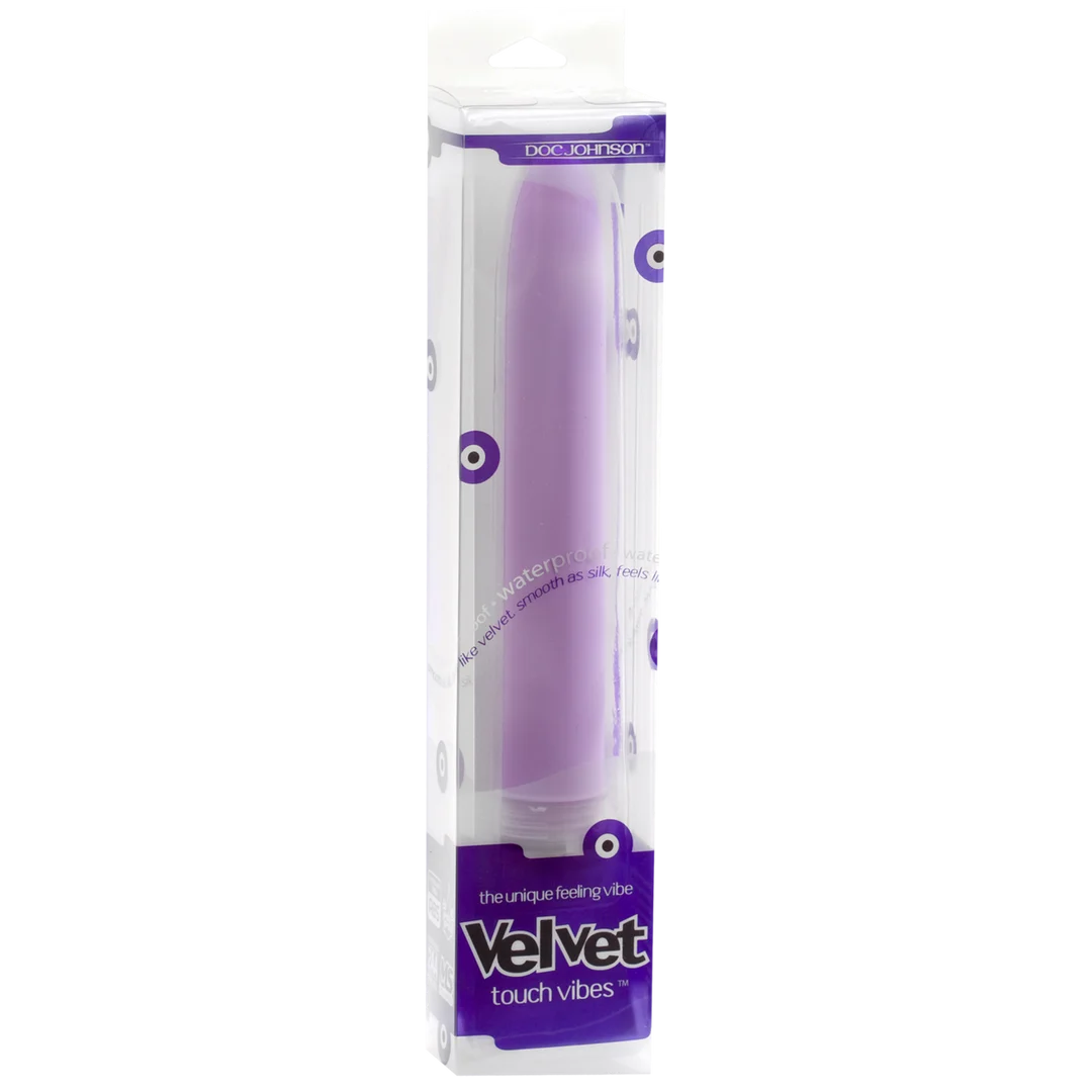 Doc Johnson Velvet Touch Vibe color lavanda - immagine 1