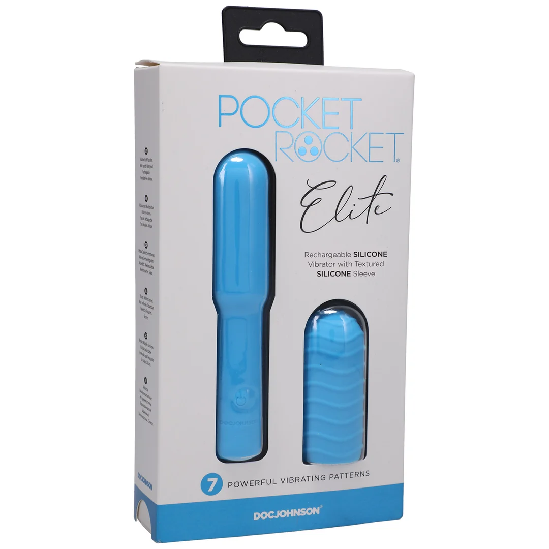 Mini vibratore Doc Johnson Pocket Rocket Elite - immagine 1