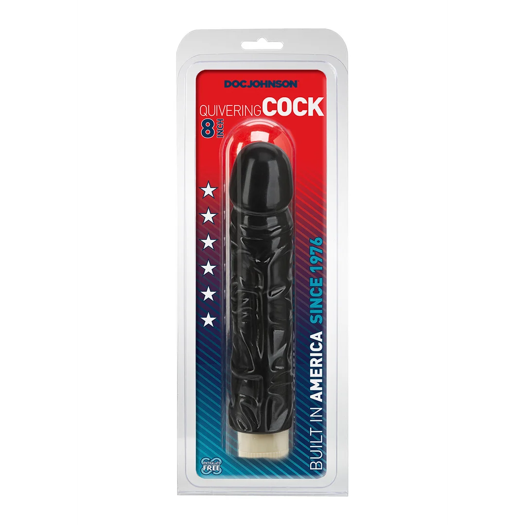 Vibratore Doc Johnson Quivering Cock - immagine 1