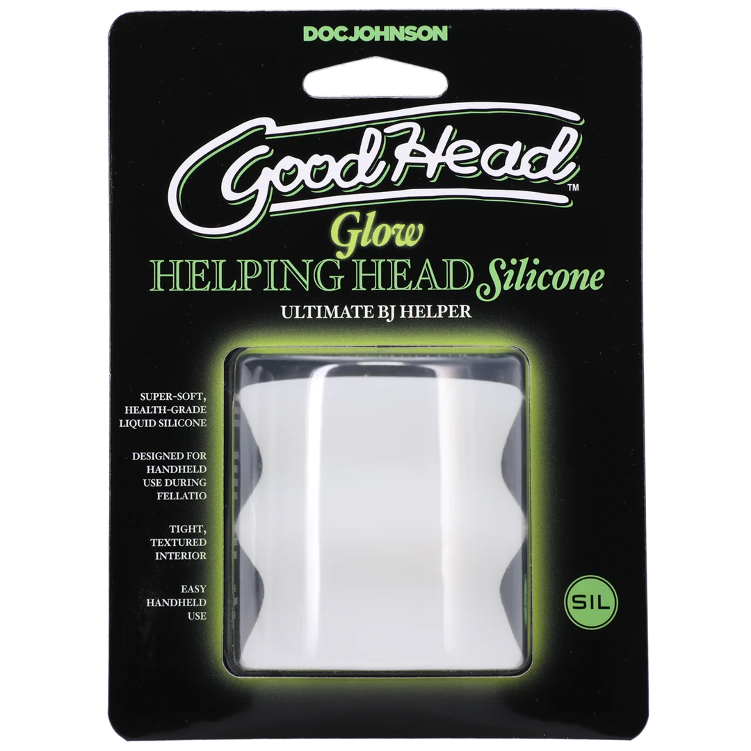 Glow Helping Head masturbatore in silicone - immagine 1