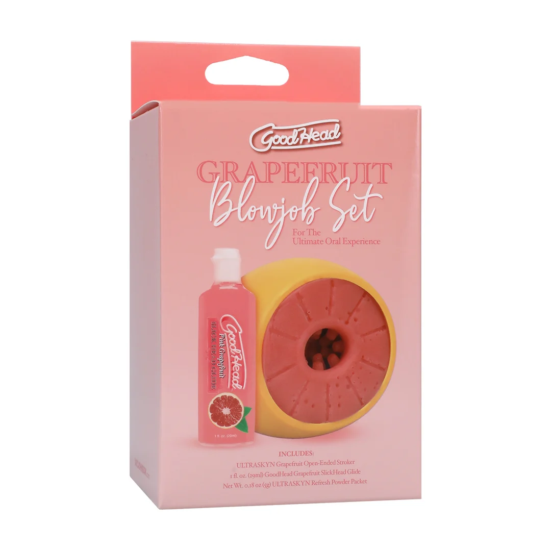 0682-35-BX-2 Doc Johnson Grapefruit Blowjob Set - immagine 1