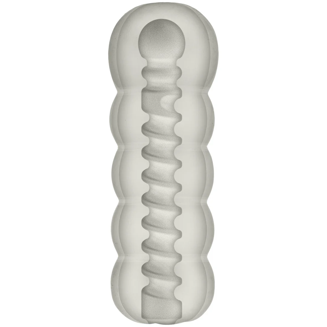 Masturbatore anale con nervature a spirale – 9 / 22 cm - immagine 4