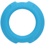 Anello fallico non vibrante con anima interna in metallo e silicone, 43 mm - immagine 3
